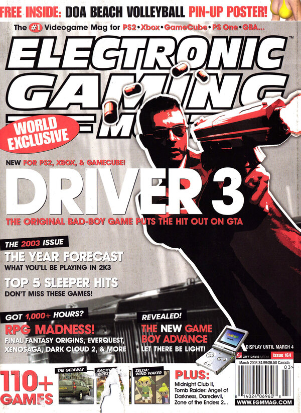 Electronic Gaming Monthly Issue 164 (March 2003) cover